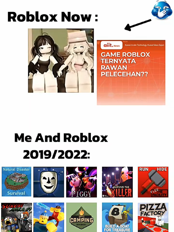 Sebenarnya masih banyak lagi 😂 #roblox #robloxindonesia #roblox2019 #survivethekiller #robloxjj #robloxedit #fyp #foryoupage 