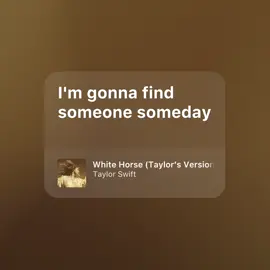white horse (taylor’s version) — taylor swift #fyp #lyrics 