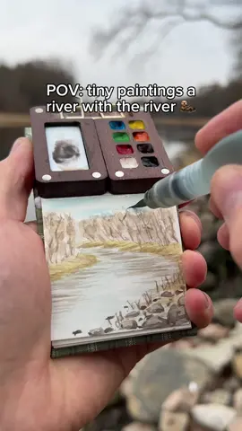 I love this feeling so much 🥹🎨#watercolor #artistlife #artist #watercolorpainting #aquarelle 