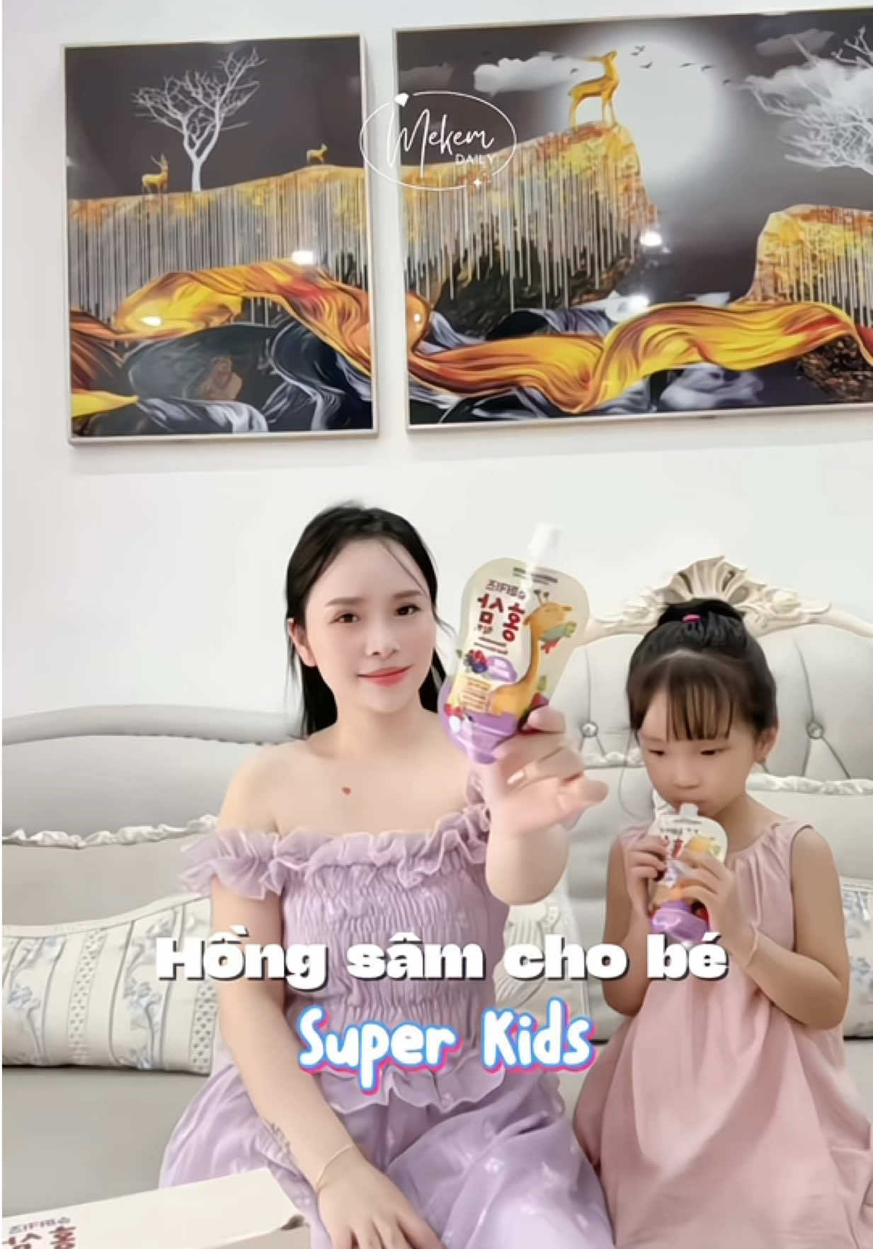 Hồng sâm Hàn Quốc này ngon lại tốt, con mê tít luôn các mẹ ạ #mekemdaily #hongsamhanquoc #superkids  #rubylife #phattrienchieucao  #tangsucdekhang #review #mebim 