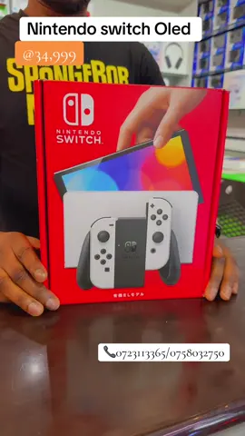 Nintendo switch oled@ksh34,999 only 📞0723113366 📞0758032750 #nintendo #nintendoswitch #oled #gamers #gamerentiktok #wearegames&concoles#legit 