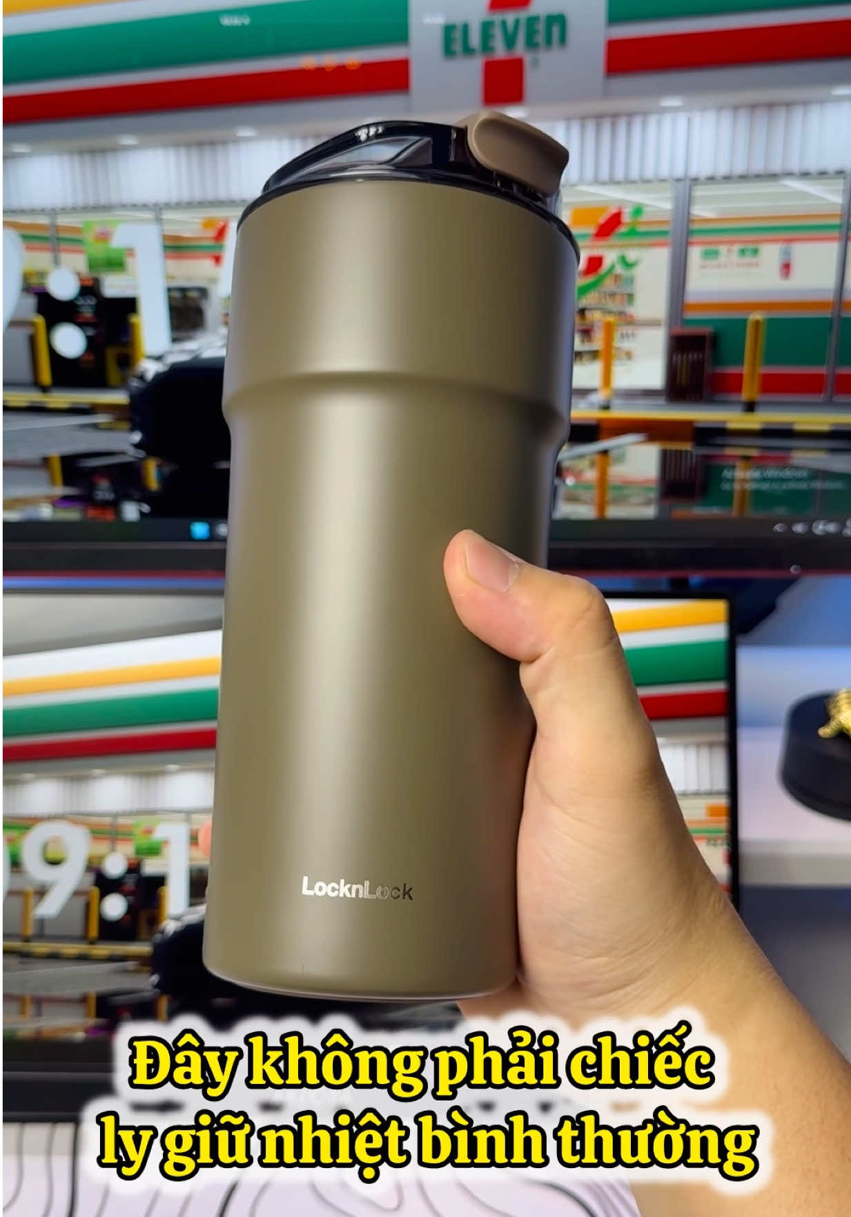 Ly giữ nhiệt phủ sứ giữ trọn vẹn hương vị của trà, cà phê, trà sữa như lúc mới pha #tranminhdaily #binhgiunhiet #lygiunhiet #lygiunhietlocknlock #xuhuong #viral #tranminhreview 