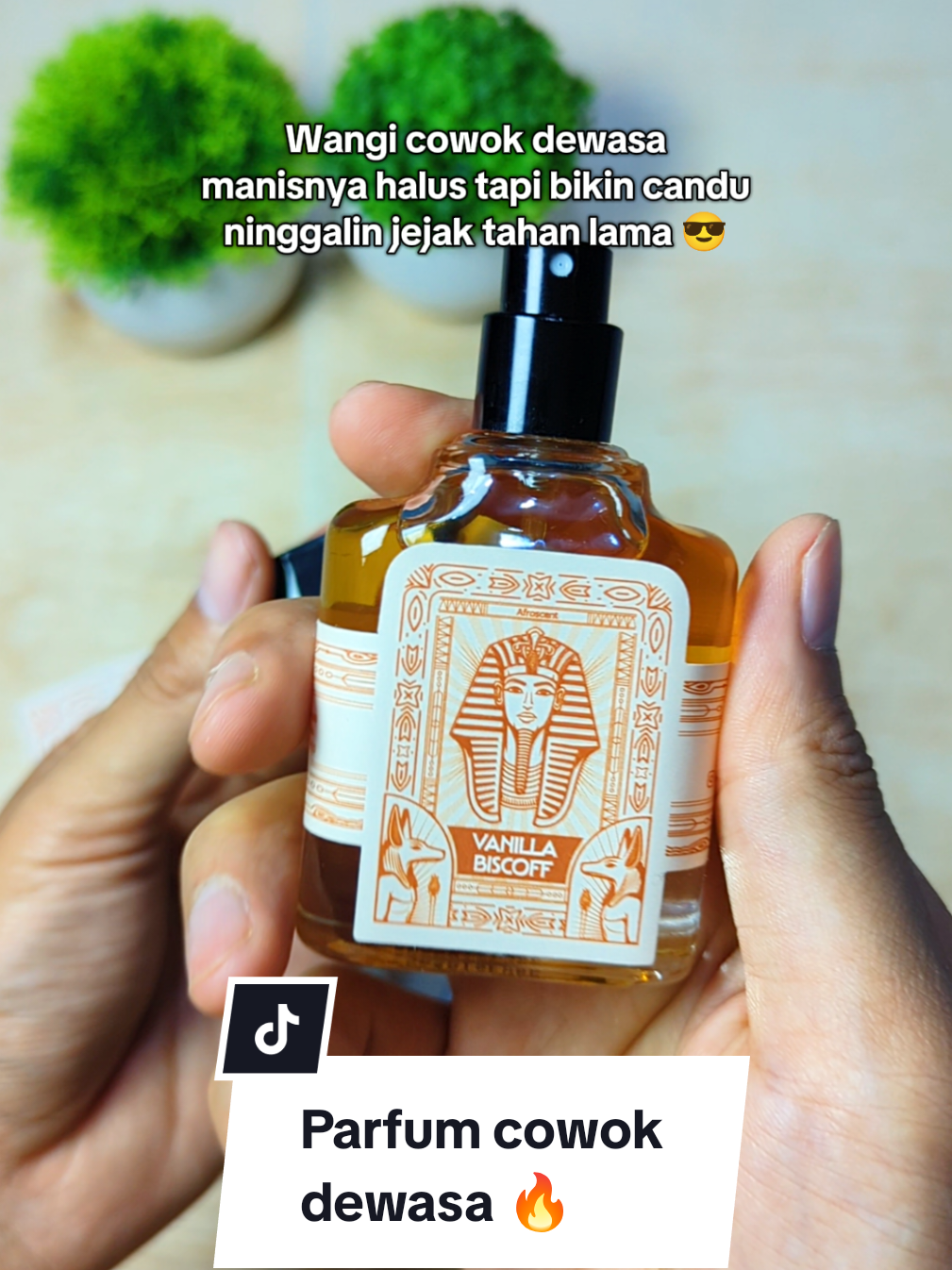 Afroscent vanilla biscoff extrait de parfum aroma tahan lama  karakter wangi vanilla seperti biscuit untuk wangi cowok seharian! #parfumtahanlama #parfumcowok #afroscent 