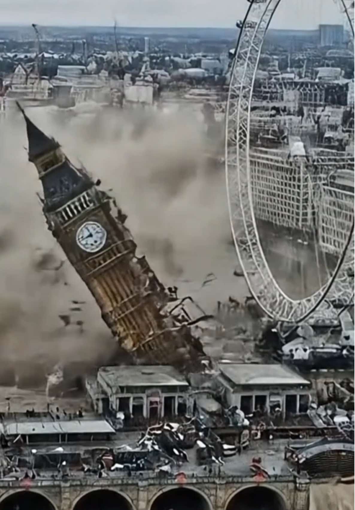 🌊 What Would You Do If a Tsunami Hit the UK? 🇬🇧 It’s unlikely — but never impossible. Imagine the warning sirens blaring, the seas pulling back, and a colossal wall of water racing toward the coastlines of Cornwall, Liverpool, or even London. The UK isn’t built for this kind of disaster… so what would you do? 🏃‍♂️ Run? 🚗 Drive inland? 📡 Head for higher ground? ⚠️ There’s minimal chance — but never NO chance. 👇 Drop your survival plan in the comments. #TsunamiUK #AIDisasterSimulation #WhatIfScenario #EarthImpacts #SurvivalPlan #GoogleVeo3 #UKTsunami #NaturalDisaster #StayReady