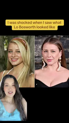 I was shocked when I saw what Lo Bosworth looked like. #antiaging #over30club #GlowUp #nad #agingbackwards #agingbackwardsafter40 #celebrity #lobosworth 