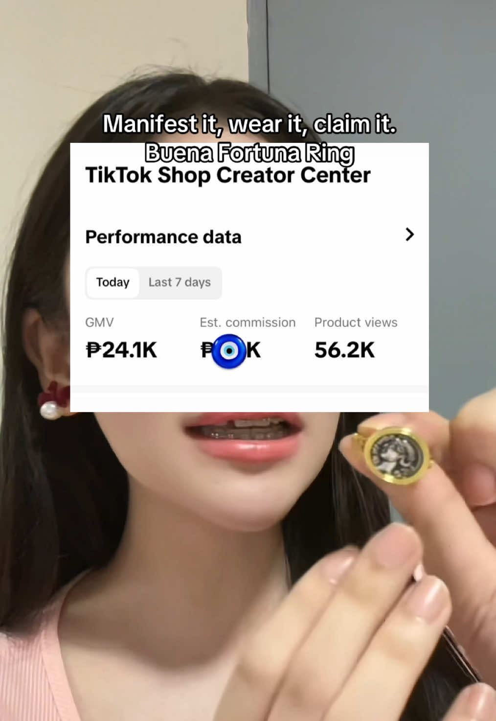 buena fortuna ring for ya’ll 🧿, ofcourse samahan den ng pray #evileye #buenafortuna #buenafortuna #fypage #buenafortunaring #foryoupage #trending #affiliate #affiliatetiktok  #journeyofbeingaffiliate 