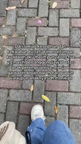 ga semua org tua bisa kyk gini, bahkan kebanyakan yg byk bgt dramanya 
