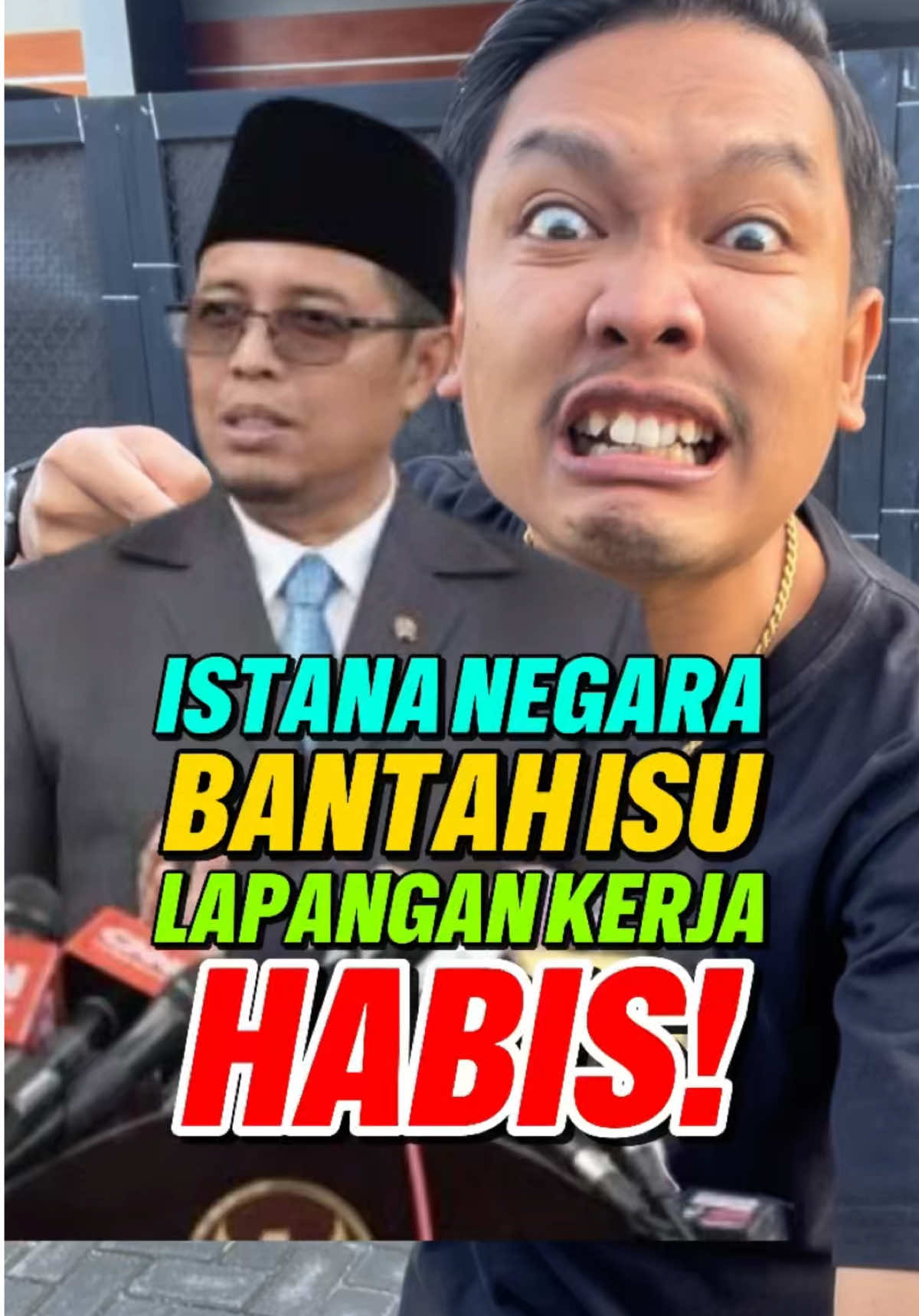 Istana Negara Bantah Isu Lapangan Kerja Habis, Satu Tahun Terakhir Sudah Tercipta 3,6 Juta Lapangan Kerja‼️#istananegara #prabowo #lapangankerja #loker #kerja 