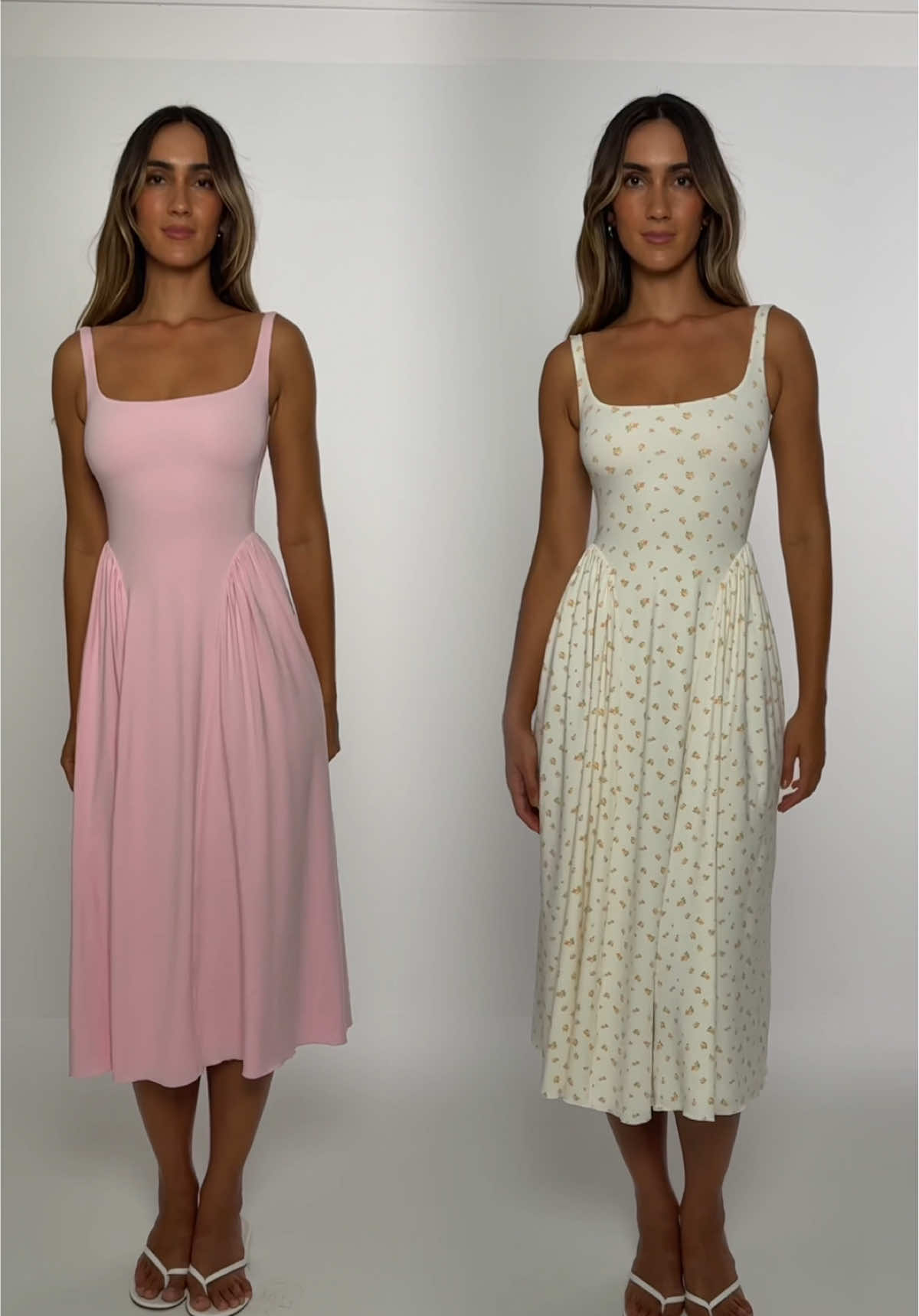 Our Aireen dress, launching in Pastel Pink and Floral Print 🎀 #ohpolly #ohpollydress #outfitinspo #formaldress #birthdaydress #pink 