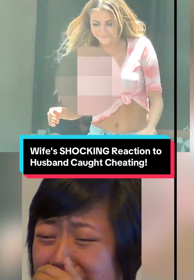 Wife's SHOCKING Reaction to Husband Caught Cheating!  You Won't Believe This!#CheatingHusband #WifeReaction #UnexpectedTwist #RelationshipDrama #CaughtInTheAct #Viral #TikTokDrama #ShockReveal #Betrayal #MustWatch