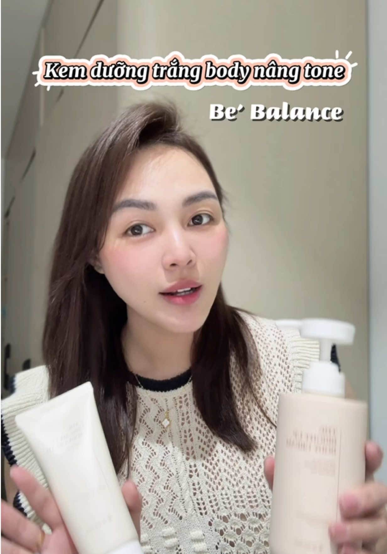 Kem body dưỡng trắng nâng tone đẹp mê li ý #bebalance. Đắt nhưng xắt ra miếng nó hịn gì đâu á #kembody #kemduongtrangbody #kembodynangtone #xuhuong #reviewskincare #goclamdep 