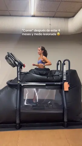 Poquito a poquito y ahora empieza lo duro… #Running #trackandfield #alterg 