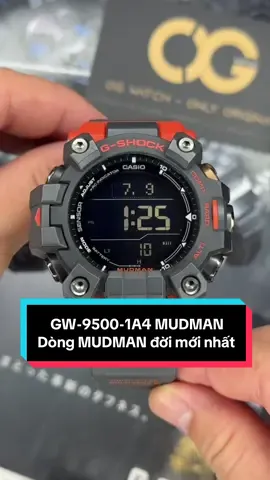 MUDMAN là một dòng master của nhà Gshock với độ bền cực cao. GW-9500-1A4 hiện bên mình sẵn hàng qua sử dụng #tiktokviral #ilovetiktok #watches #ogwatch 