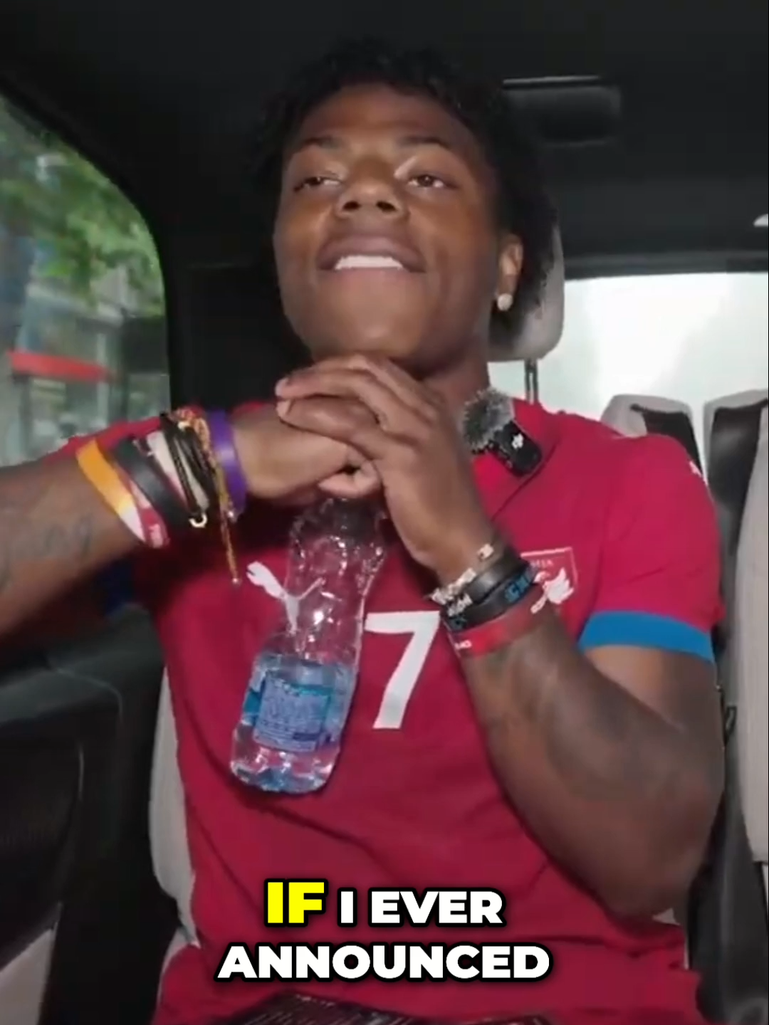 Craziest Stream Ever Live Country Announcement! #speed #irl #steam #goviral