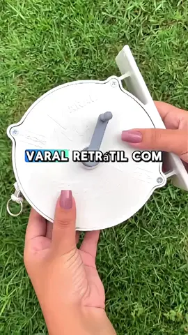 Varal Recolhivel 30 Metros! - #varal #organizarcasa #tiktokshopbr 