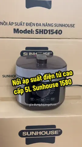 Nồi áp suất điện tử 5 l Sunhouse 1580##giadung##giadunghoangthinh##giadunghoangthinh##xuhuong##noiapsuat##noiapsuatdien##noiapsuatdiendanang##noiapsuatdiensunhouse##noinaudanang##noiham#noihamdanang##noinaudanang