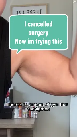 I cancelled surgery for this… Caption: I was booked in for surgery in Turkey to fix my loose arm skin… and then I cancelled everything. I came across this clinically proven cream with over 900 incredible reviews and thought—maybe this is worth trying first. Some reviews mentioned a warm or tingling feeling, but I had to give it a go. I’m showing you my arms—completely unfiltered—and I’ll update you every week so you can see if it truly works. Please be kind, this was hard to share. I got 2 pots while it’s 50% off—one for my arms, one for my legs. Linked below if you want to try it too 💬💗 #looseskinjourney #firmingcream #clinicallyproven #bodyconfidence #tiktokshopfinds #toningcream #overnightcream #CapCut 