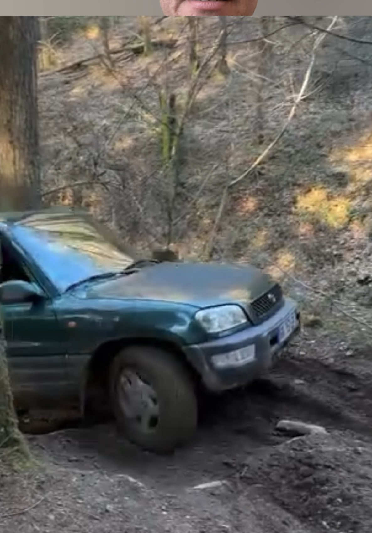 He took the Rav4 where? 😳😳😳 #toyota #toyotarav4 #offroad