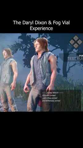 Watch the end part - You think he knew it? #dbd #dbdtiktok #deadbydaylight #crispey #fogvial #easystreet #intothefog #shirtmysurvivor #fyp Daryl Dixon in DeadByDaylight easy street edit