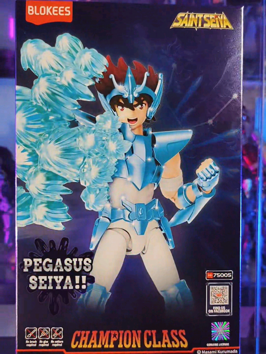 Have a look at one of the two new Saint Seiya figures by Blokees in Champion Class scale - Pegasus Seiya . Let me know what ya'll think of this figure in the comments and stay tuned for the other new figure! . . Follow @biggstoys and @blokees.official for more! . Follow me on other platforms: FB: Bigg's Toys IG: @biggstoys YouTube: Bigg's Toys Reddit: u/biggstoys . . #toys #actionfigures #collection #toycollector #toycollection #toyphotography #toyphoto #photography #blokees #blokeeschampionclass #blokeessaintseiya #saintseiya #anime #unboxing #review #fyp #explore 