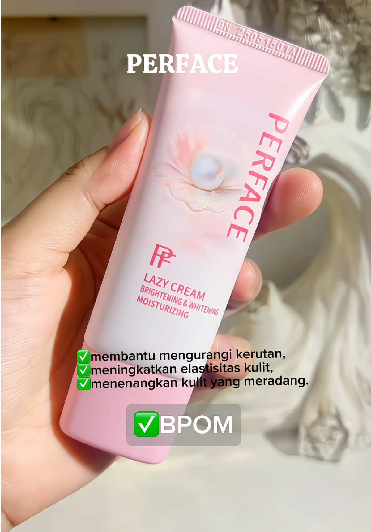 Moisturizer Perface, ini sudah BPOM Worth to use. @Perface Indonesia  Baru launching tapi aku yakin produk ini bakal jadi game changer! #PerfaceToneUpCream #PerfaceOfficial #InstantBrightening #fyp #fypage #makeup #skincare #moisturizer 