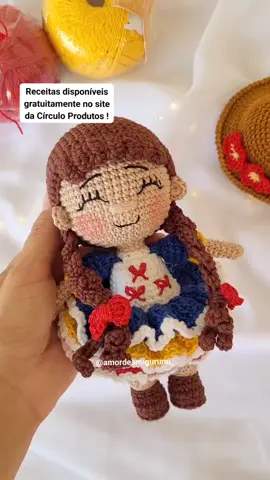 Vamos com mais um projeto em parceria com a @Círculo Ltda! As receitas da Maria e do Chico ja estão disponíveis no site da Circulo! #semprecirculo #amigurumi #croche #crochettutorial #crochetando #crochetproject 