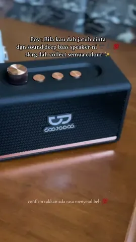 Replying to @Mat Jeng 🔛🔝 #speaker #goojodoq #speakerbluetooth #deepbass #speakermurah #affiliatemarketing #fyp 