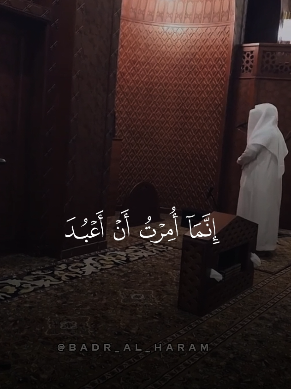 تلاوة خاشعه تريح القلب { إنما أمرت أن أعبد رب هذه البلدة الذي حرمها } [Surah An-Naml: 91] #بدر_التركي #امام_الحرم_المكي #تلاوة_خاشعة #اللهم_صلي_على_نبينا_محمد #اجر_لي_ولكم #قران #quranrecitation 