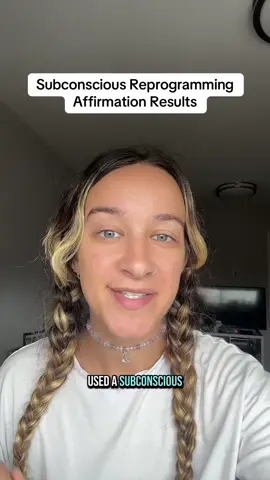 That’s subconscious reprogramming for ya! #subconsciousreprogramming #affirmations #subliminals #528hz 