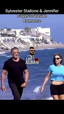 Sylvester Stallone & Jennifer Flavin's Seaside Romance NA #sylvesterstallone #rambo #foru #viral #💪 