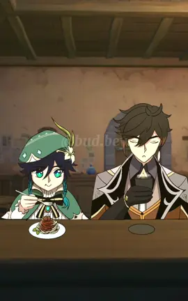 venti spaghetti #GenshinImpact #venti #barbatos #zhongli #morax #fyp #fypage 