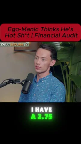 Ego-Manic Thinks He's Hot Sht  Financial Audit