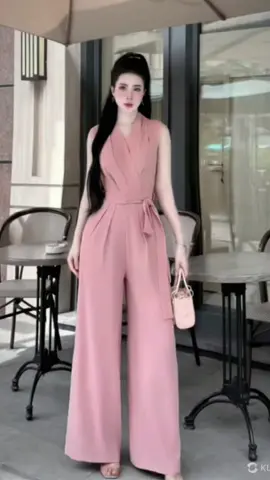 Jumpsuit lụa Nhật bộ liền thân sang trọng cho nàng #xuhuong #thoitrangnu #jumsuitfashion #setdoxinh #setdosangchanh 