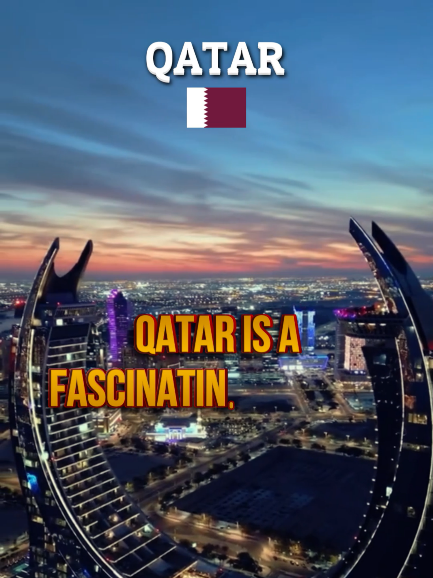 Discover Qatar 🇶🇦 | Most Beautiful Places #DiscoverQatar #qatarr #VisitQatar #Doha #ThePearlQatar #AlWakrah #SouqWaqif#QatarVibes #LuxuryDestinations #TravelReelse