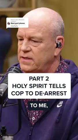 Replying to @Alex Michael Holy spirit tells cop to de-arrest | Part 2 Clip from: Heaven Meets Earth
podcast ep. 1