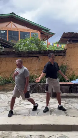 Aum Penjors dance by @dolay(1)  and @Bhutan kaka at @Aum Toebzam fram house and thanks  @YethRo 111 for coordinating the day with teams of joyful amigos.#trending #hiking #tikokbhutan #tiktokviral #flypシ #tikokbhutan #traveltik #trendingsong #tour #trendingvideo #traveltiktok #trendingsong #tiktokindia #tiktoknepal #aumtoebzamheritagehouse 