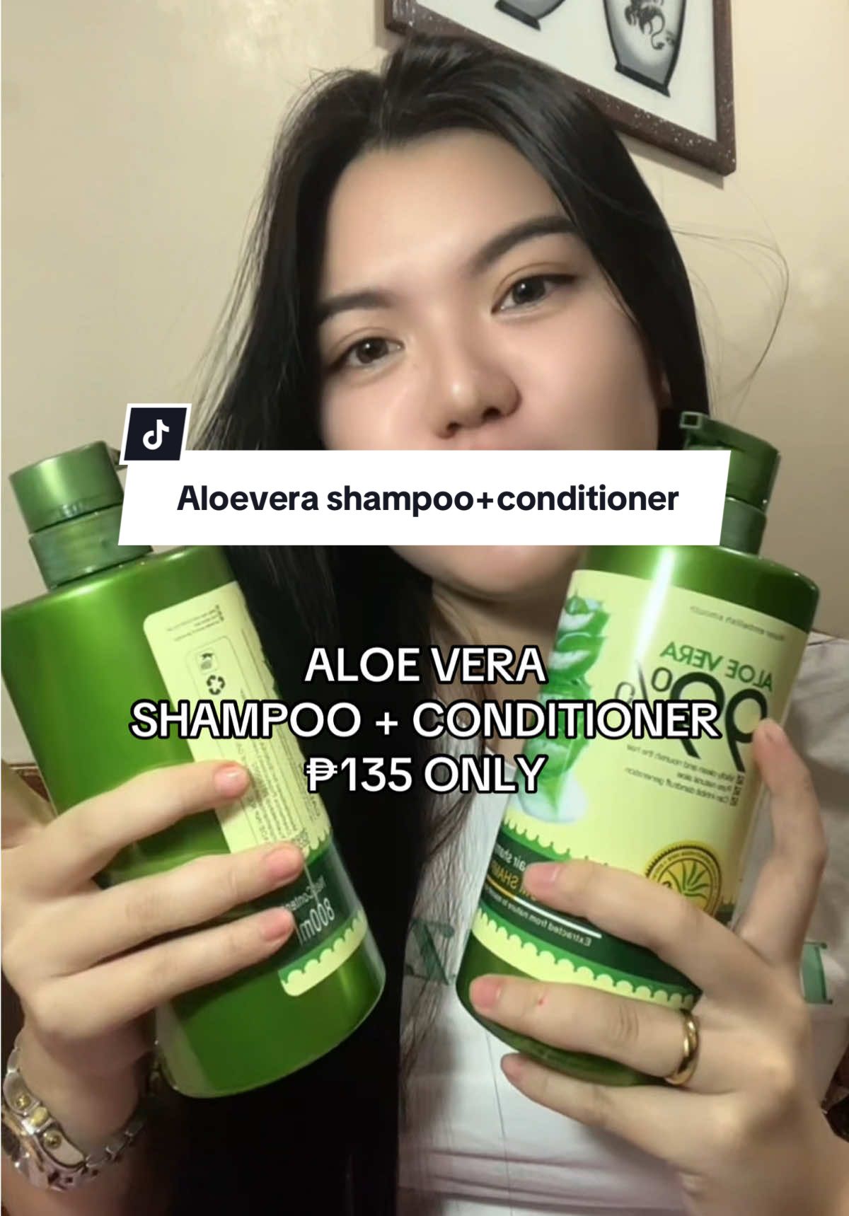 Invest in your hair. It is the crown you never take off #karendavevalencia #aloevera #shampo #conditioner #hair 