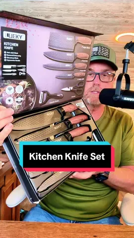 6 Piece Kitchen Knife Set #kitchenknives #knifeset @KEPEAK 