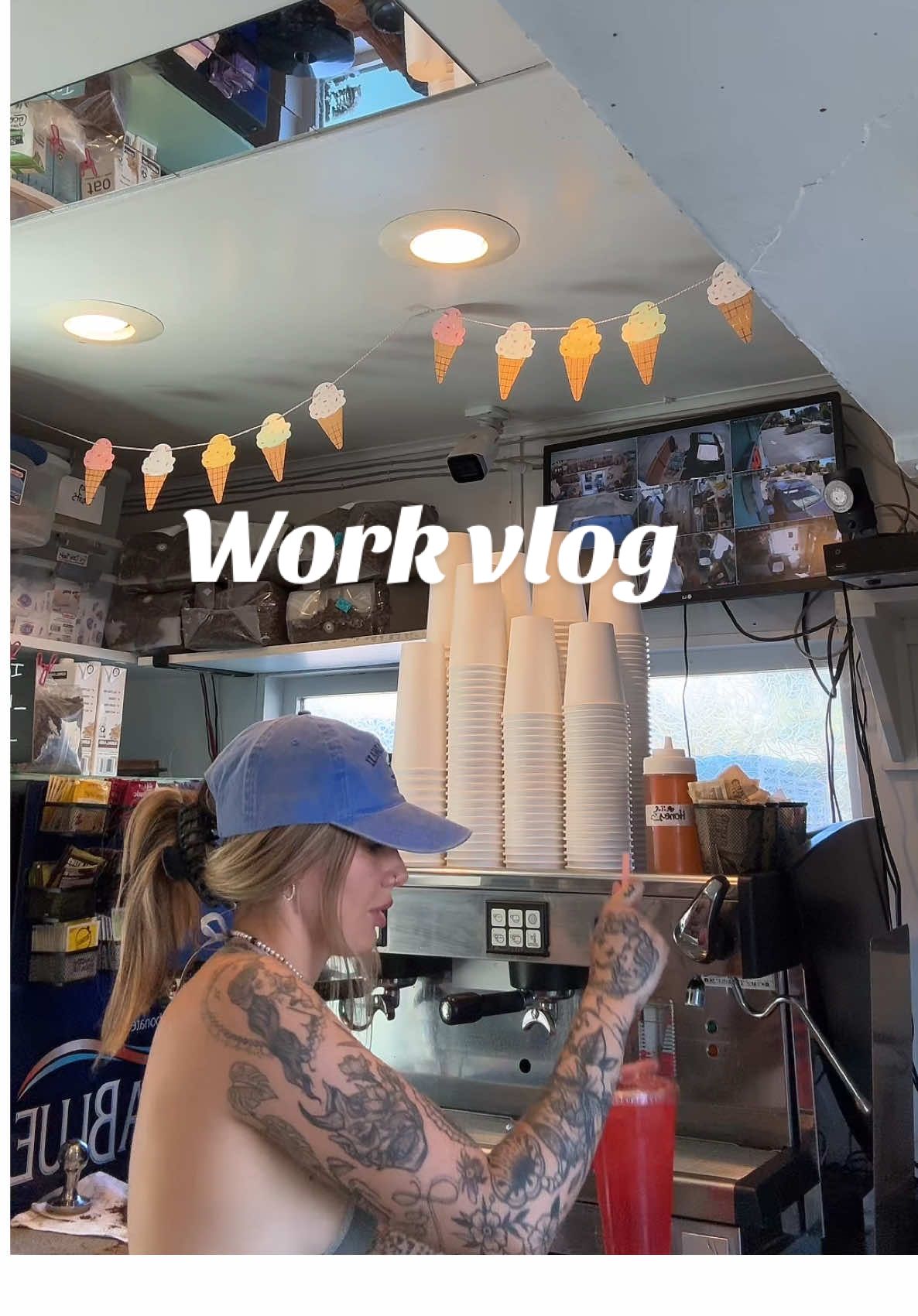 What an amazing day at the coffee stand! Thankyou for everyone’s support! #bikinicoffee #coffee #pnw #coffeestand #washington #workvlog #work #fyp