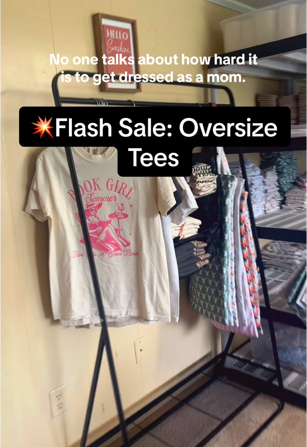 Because getting dressed shouldn’t be another decision you dread. Oversized tees designed for real mom life—on flash sale through Sunday. ✨ $18 each (originally $30) 🕒 No code needed 🛍 Limited sizes left #MomTok #RelatableMom #MomStyle #OversizedTee #TikTokMadeMeBuyIt #SmallBusinessFinds #MomLifeUniform #FlashSale #ComfortIsKey #TheGoodVillage