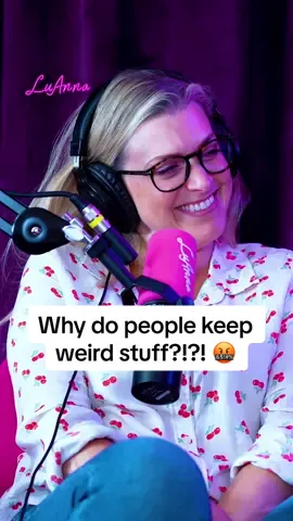 JUST BIN IT! 🤬🤣 what’s the weirdest keepsake you’ve kept?! @Luisa Zissman @Anna Williamson  #luanna #luannathepodcast #funny #rant #annoyingthings  #funnypodcast #comedypodcast #funnyrant #funnyclip #keepsake #sentimental 