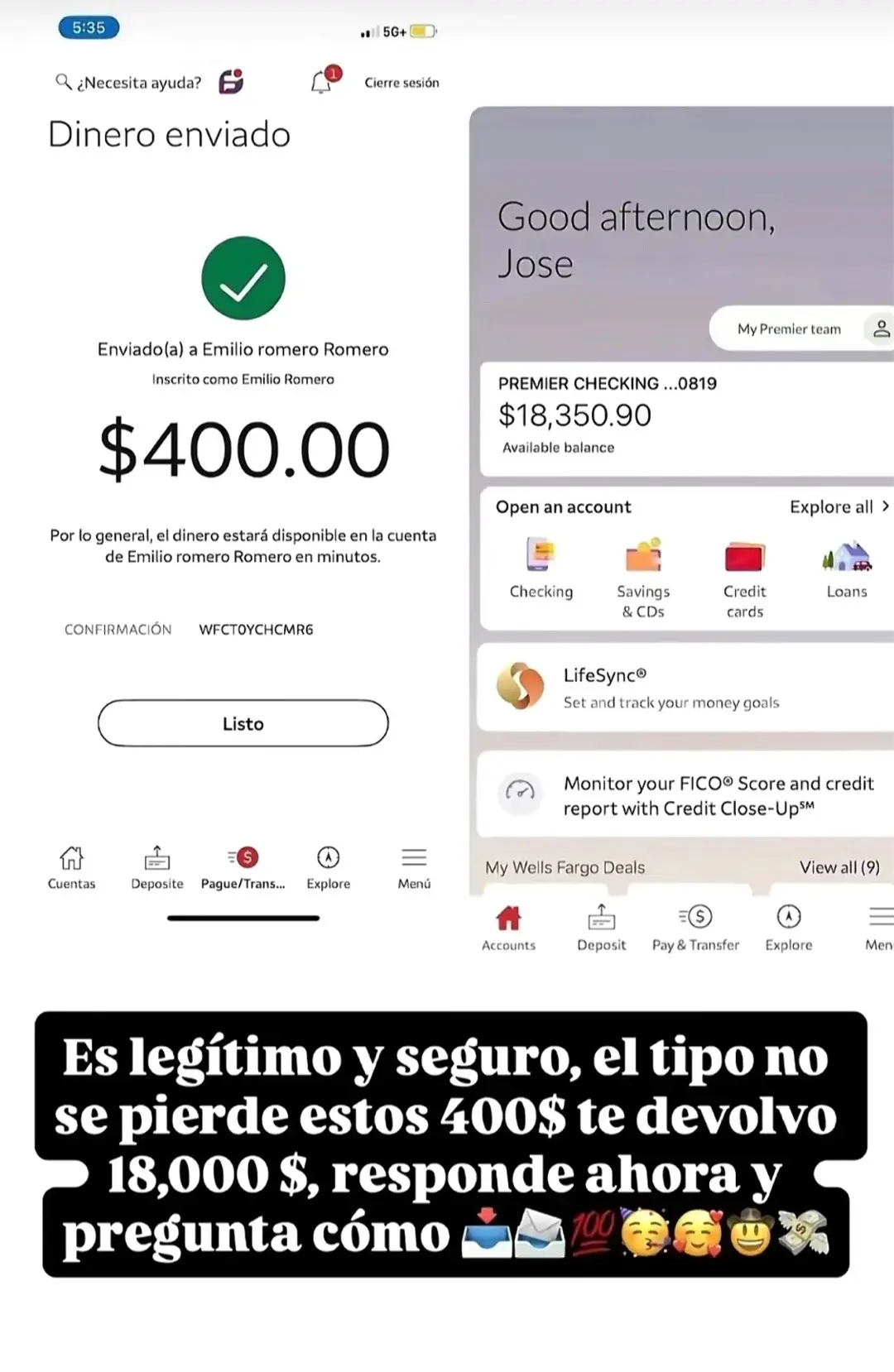 ¿Quieres hacer algo de dinero extra seguro y protegido? Envíame un mensaje ahora y pregunta “cómo funciona” para obtener más información, el proceso solo tomará 5 minutos 🇭🇳🇪🇨🇸🇻🇬🇹🇳🇮🇲🇽🇵🇪💵🥳🎉