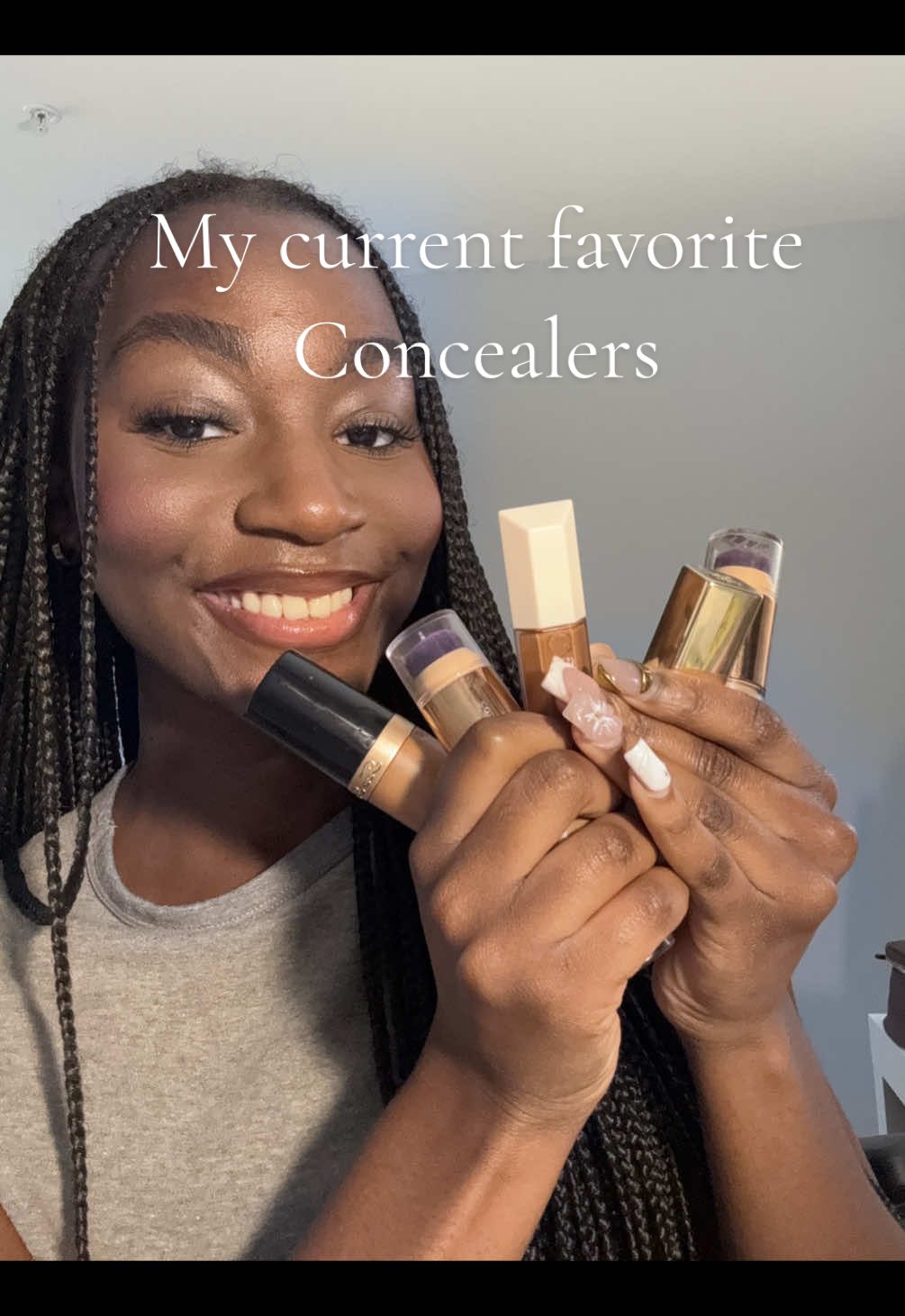 Favorite concealers!  #fyp #influencer #blackgirl #makeup #concealer  