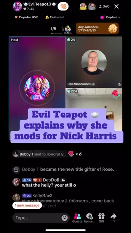 Evil Teapot 🫖 explains why she mods for Nick Harris #nickharrislore #nickharris #nickfromthegym #nickisawreck #nickharrisdrama #nickharrisandmariah #nickharristrainwreck #nickharrissnark #kingofkringe #conquer.daily #nicolas.goated #him4real #emperor.penguin #kingconquer333 #nicksbased #conquer.daily #nicolas.goated #him4real #emperor.penguin #kingconquer333 #nicksbased #evilteapot 