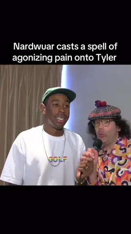 Nardwuar and Tyler #fyp #random #tylerthecreator #funny 