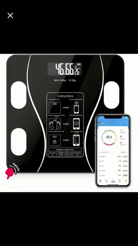 Pèse personne numérique avec application smartphone #balance #pèsepersonne #numérique #application #intelligente #tik_tok #pourtoi #fyp #foryou #viralll #foryoupage #pourtoipage #trending #funny 