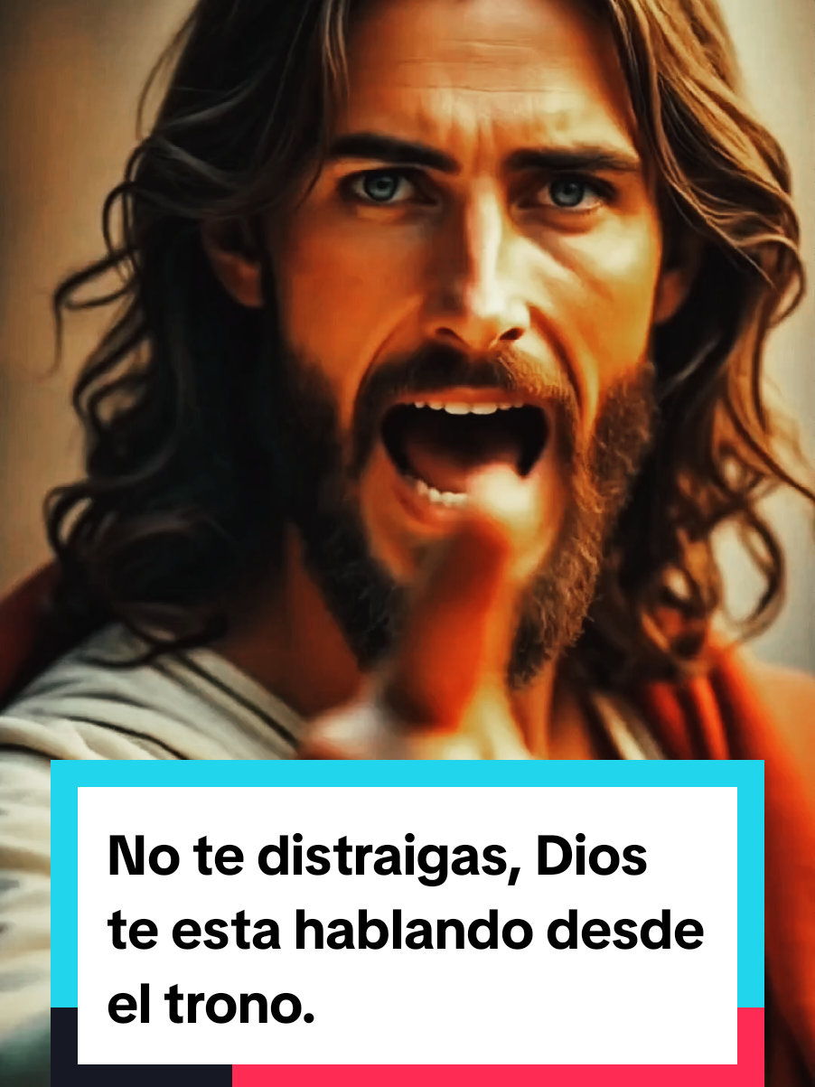 No te distraigas, Dios te esta hablando desde el trono.   #DiosTeHablaHoy #jesus #oracionespoderosas #oraciondelanoche #mensajededios 