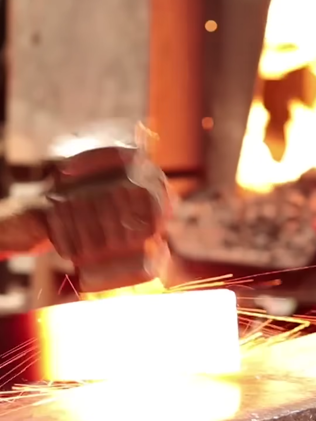 Traditional Tool, Timeless Craft – Forging a Billhook 🔨#blacksmith #forgedinfire #blacksmithing