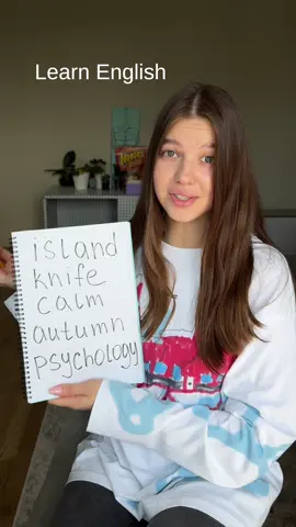 Silent letters in English #englishlesson #englishteacher #learnenglish #englishtips #ingles #esl