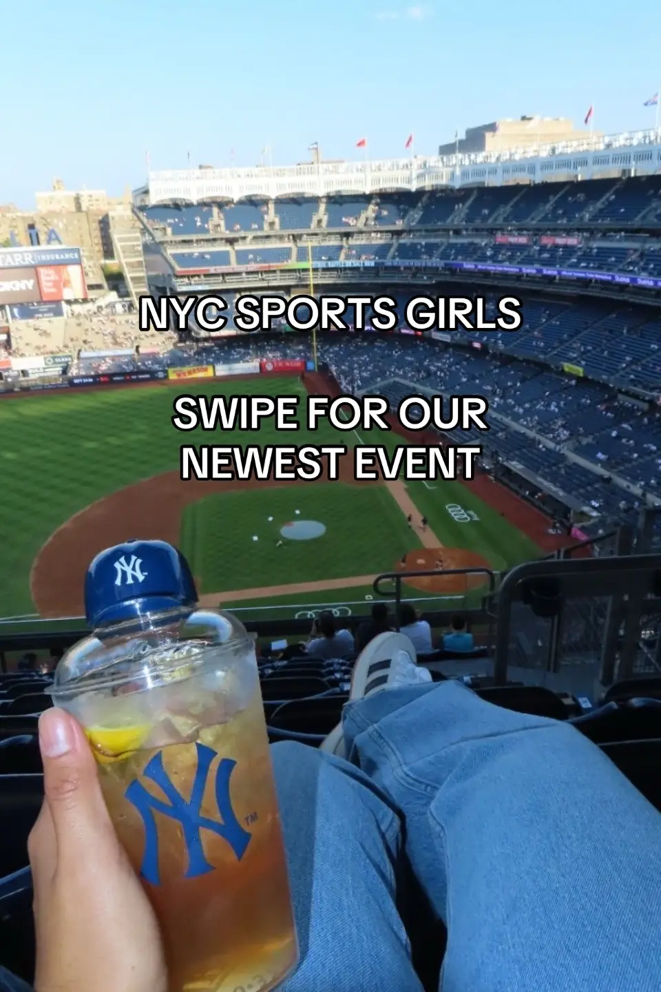 It’s a date 💋 #nyc #newyork #yankees #yankeestadium #newyorkcity #nycgirl #sportsgirls #baseball #MLB 